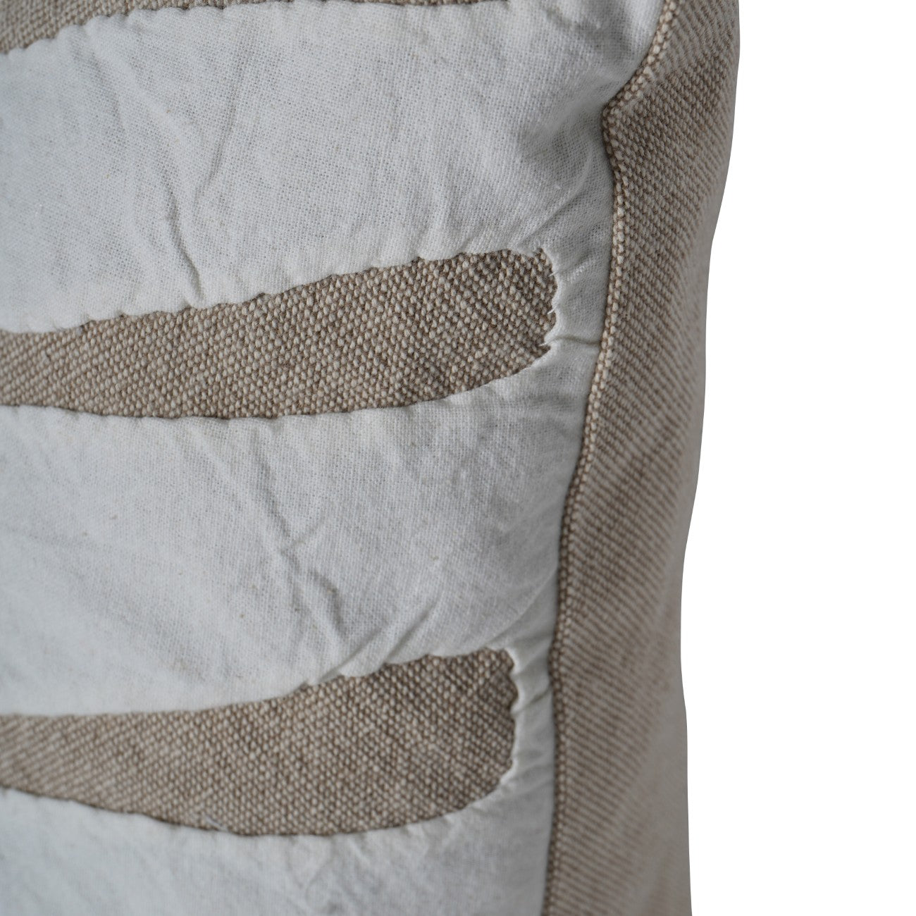 Bergen Beige Animal Stripes Rectangle Cushion 60x40cm